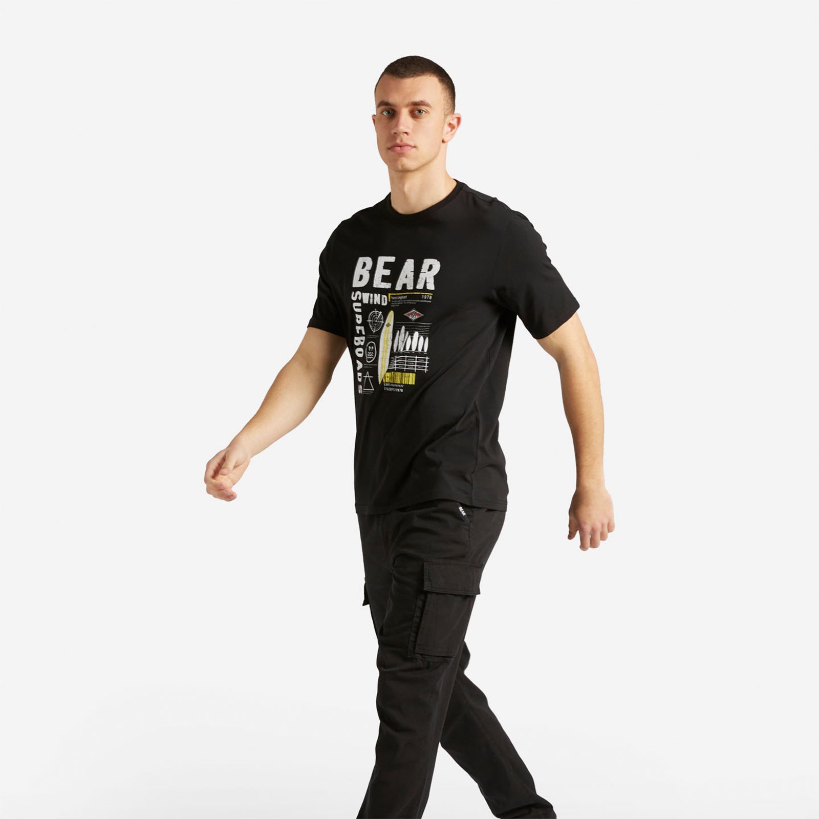 T-SHIRT WIND – Bear Surfboards - Main Image