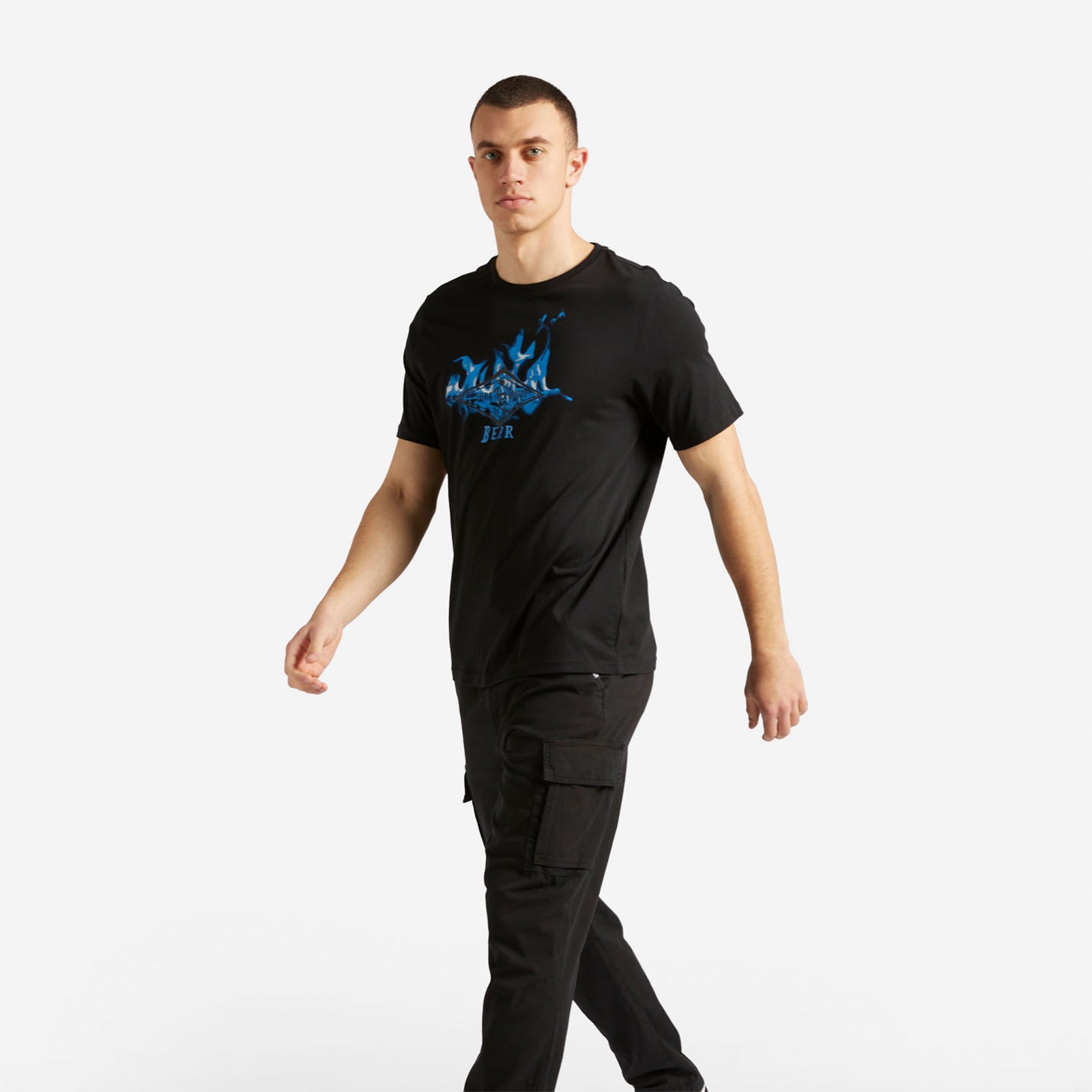 T-SHIRT FLAME LOGO – Bear Surfboards - Main Image